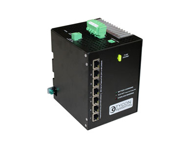 TPDIN-SC48-20 V2+ - V2+ 48V 20A MPPT Smart Temp Comp Solar Charge Controller by Tycon Systems